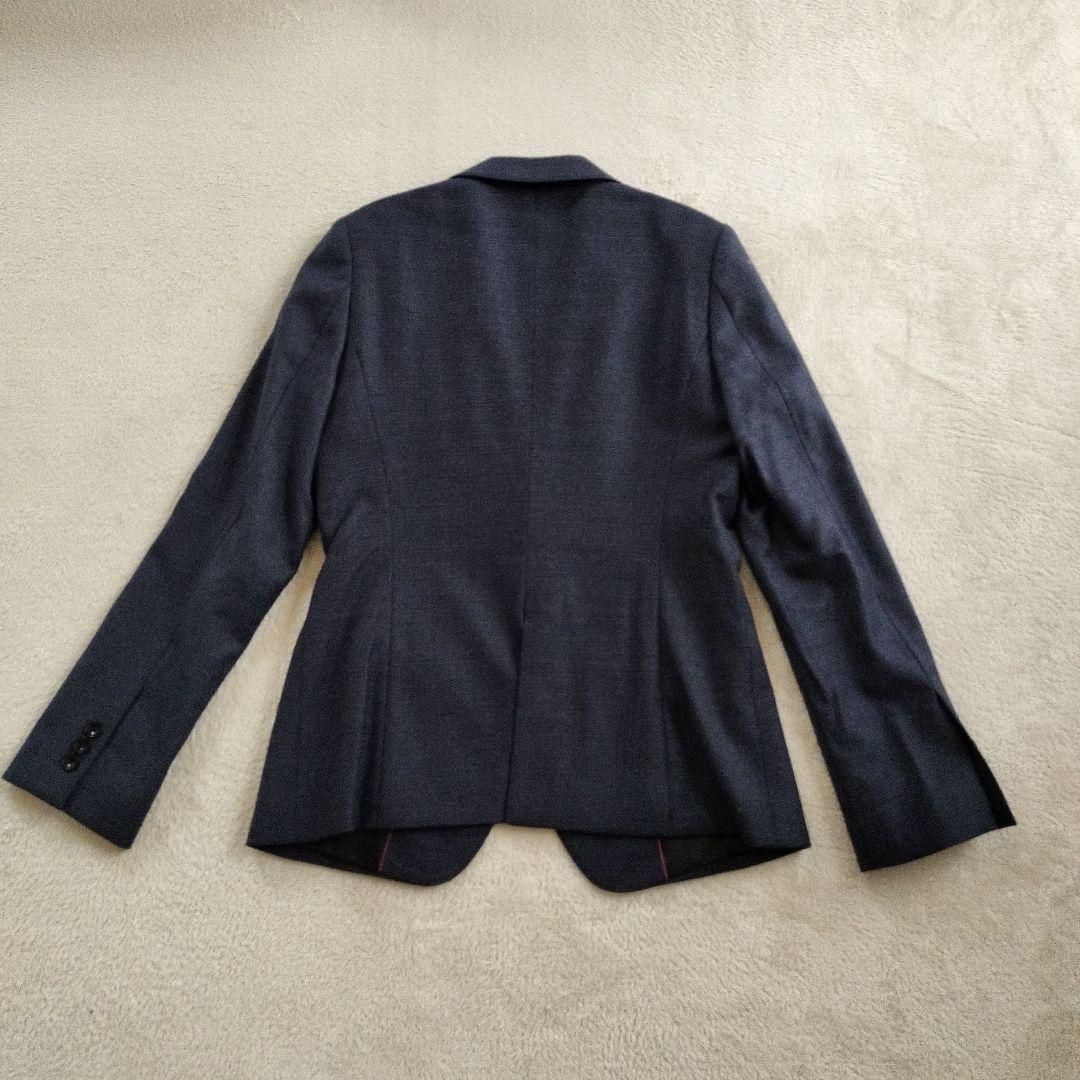 ヒルトン ウール　柄　パンツスーツ セットアップREDA社製サイズ違い