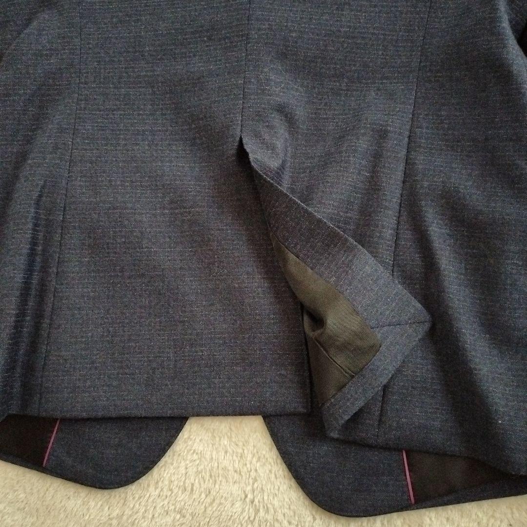 ヒルトン ウール　柄　パンツスーツ セットアップREDA社製サイズ違い