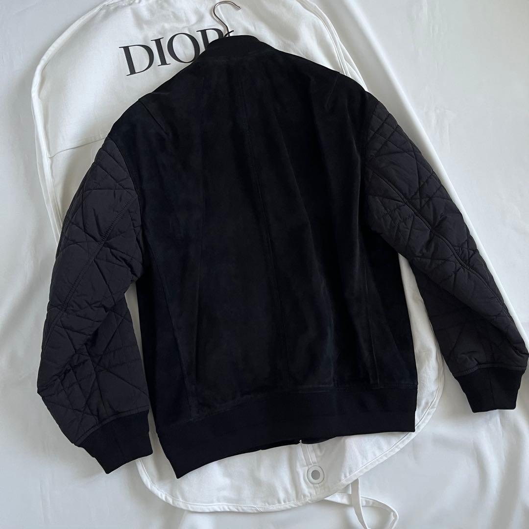 dior カナージュキルティング スエード LEATHER - JACKET