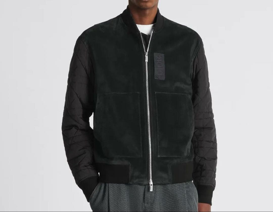 dior カナージュキルティング スエード LEATHER - JACKET