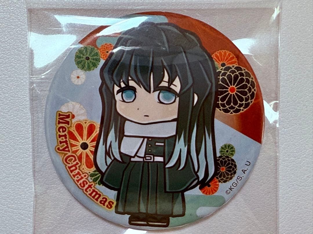 時透無一郎 プリロール クリスマス缶バッジ