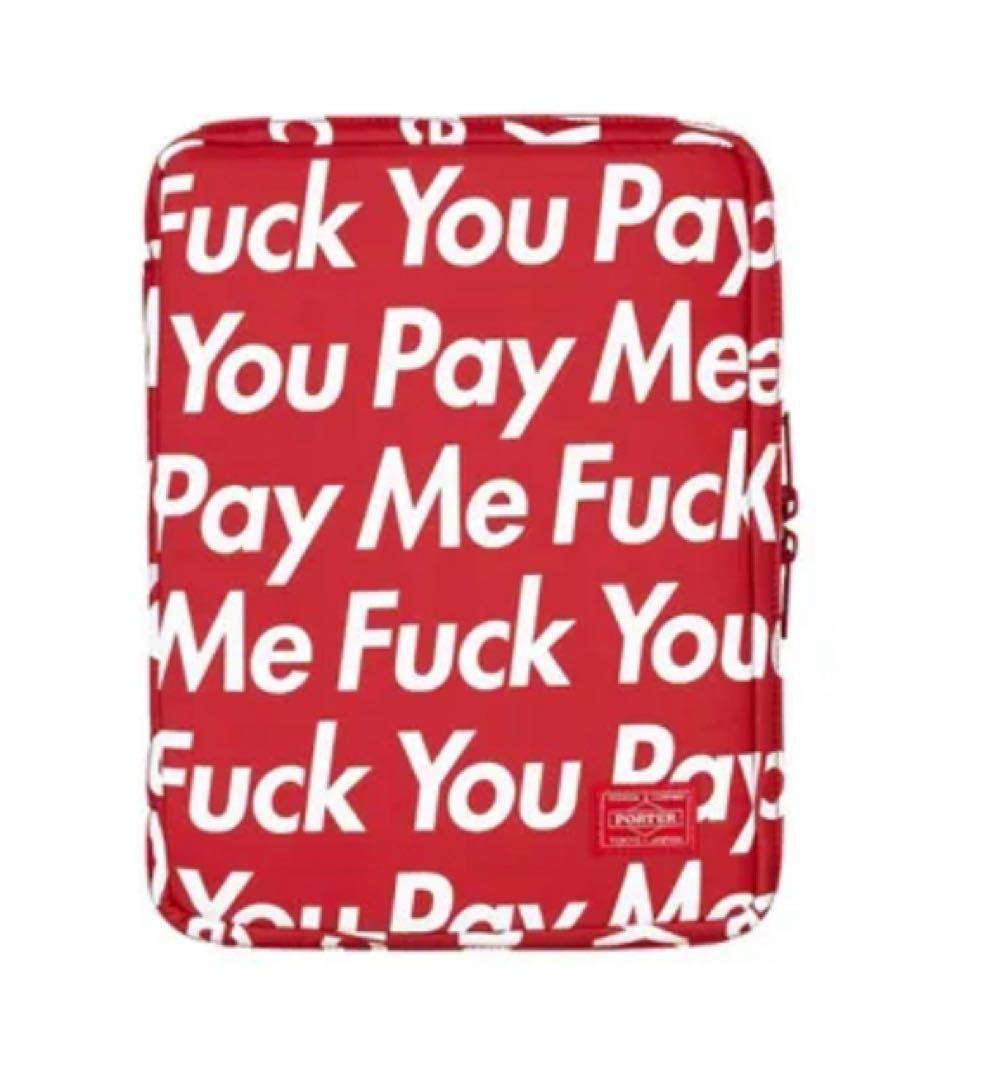 iPadアクセサリー Supreme / Porter - iPad Case Red