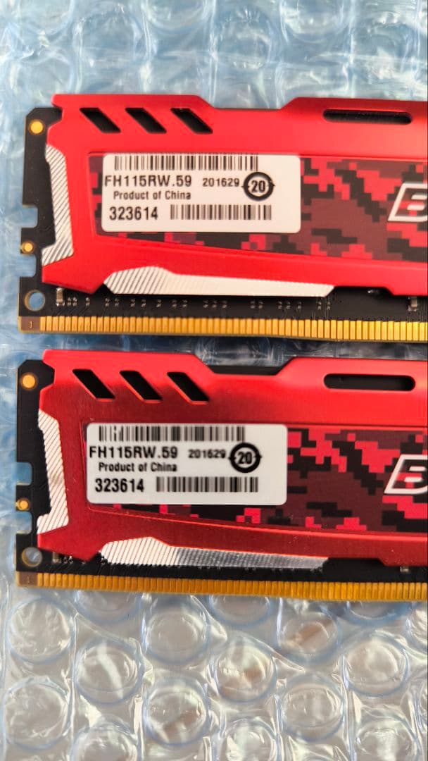Crucial Ballistix DDR4 16GB×2計32GB　メモリ