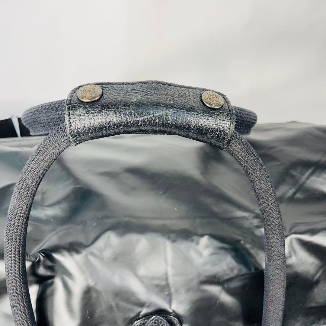 HUNTING WORLD ブラック ボストンバッグ　大容量　出張　旅行