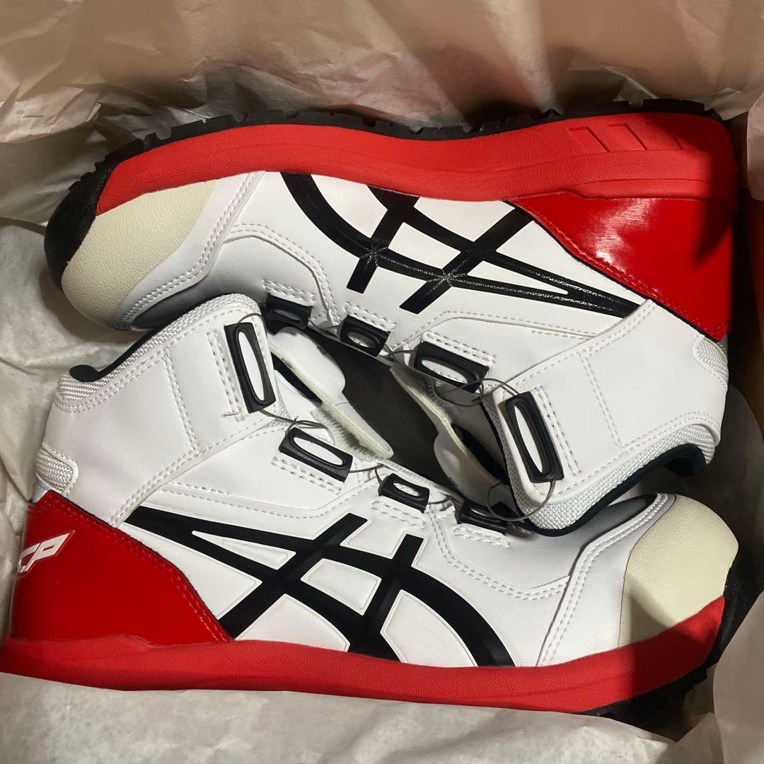 8 asics WINJOB CP304 BOA 安全靴 25.5cm