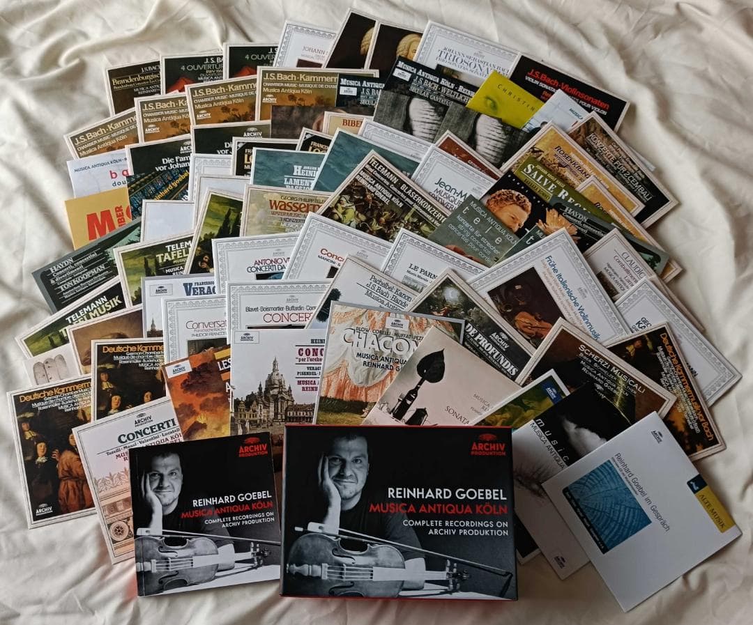 ラインハルト・ゲーベル アルヒーフ録音全集 75枚組