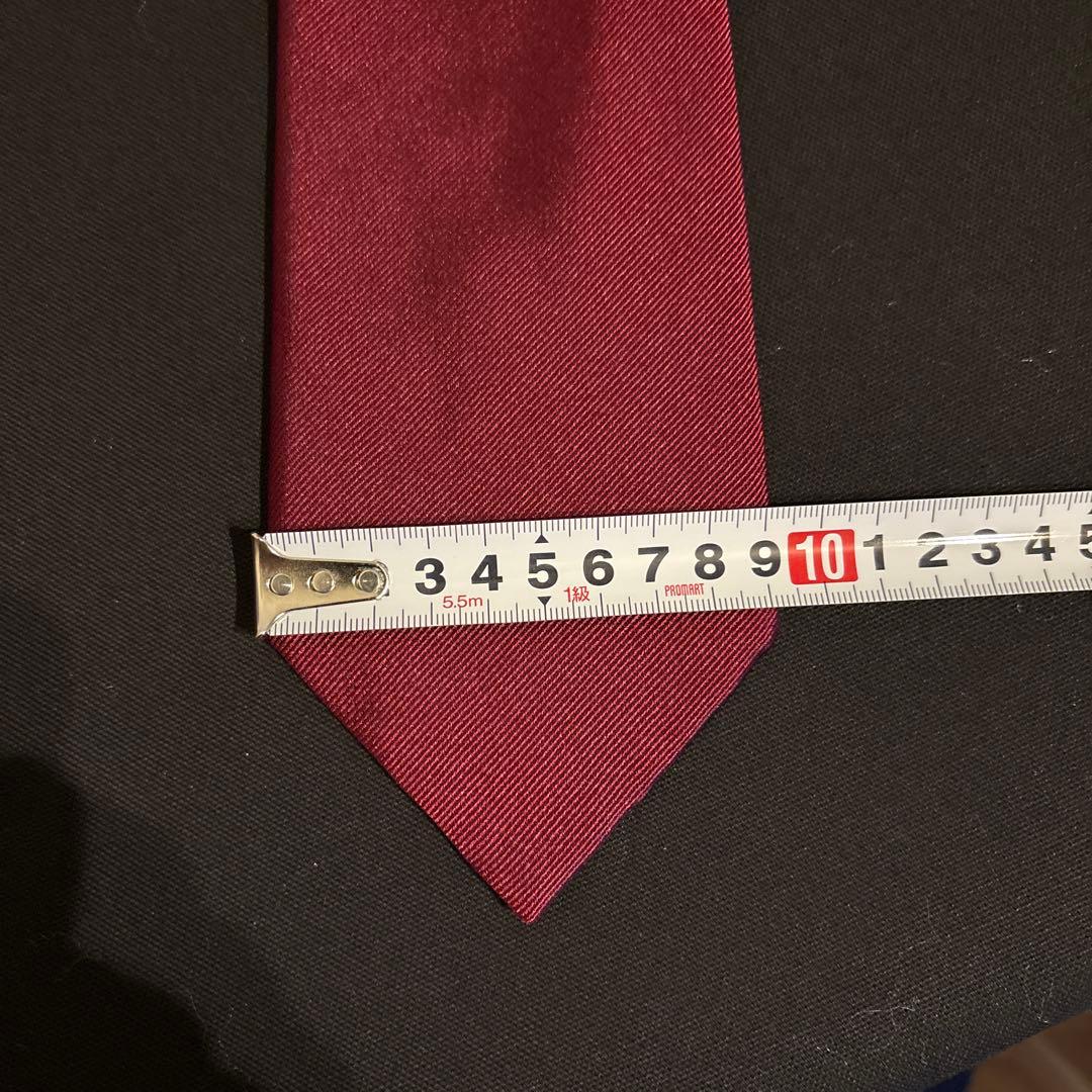 E.Marinella ボルドー　ネクタイ