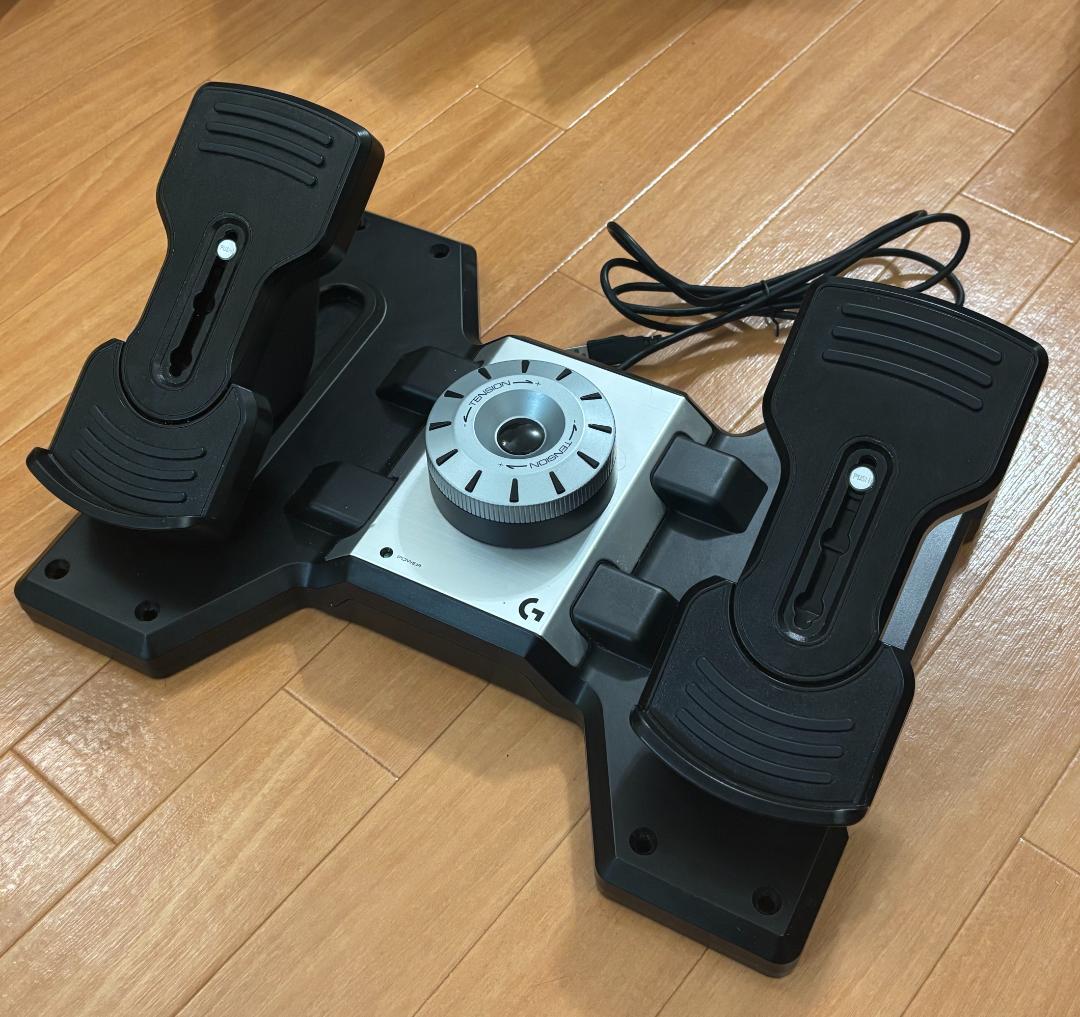 Logicool フライトラダーペダル G-PF-RP