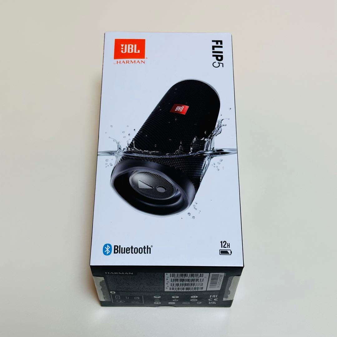 JBL JBLFLIP5BLK ブラック ワイヤレスブルートゥーススピーカー