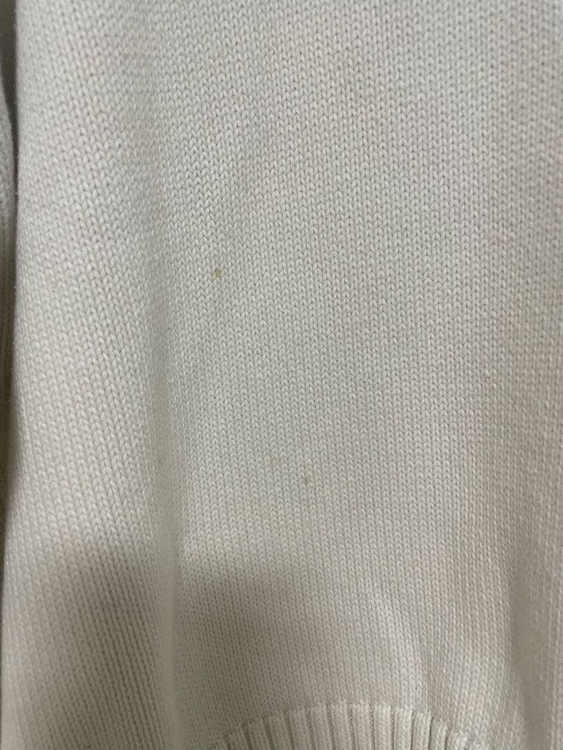 amiparis ロゴ刺繍ニットセーター