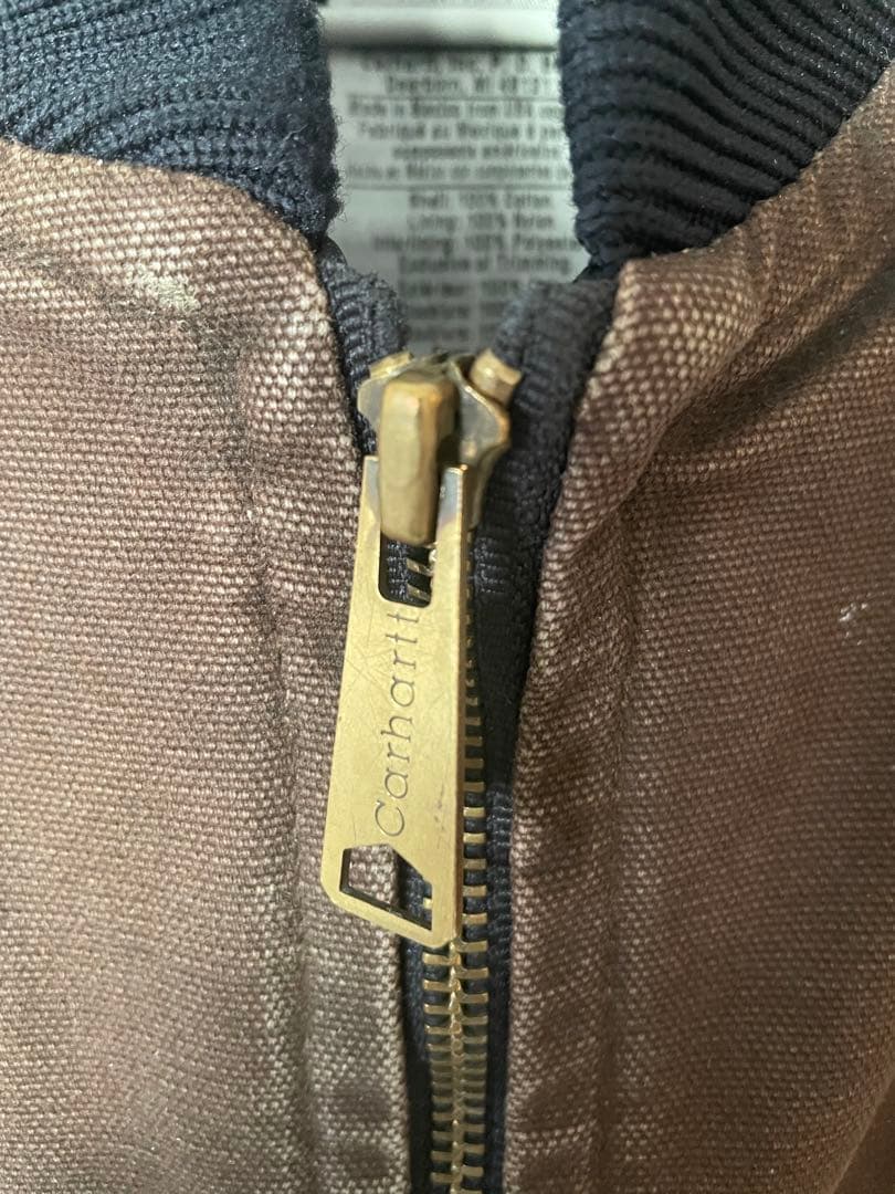 Carhartt ブラウン ベスト メキシコ製