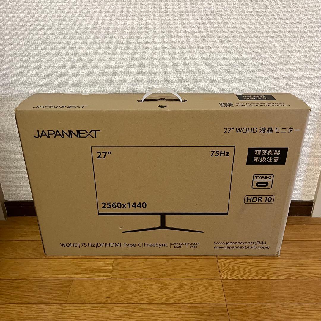 【新品】JAPANNEXT 27インチ モニター