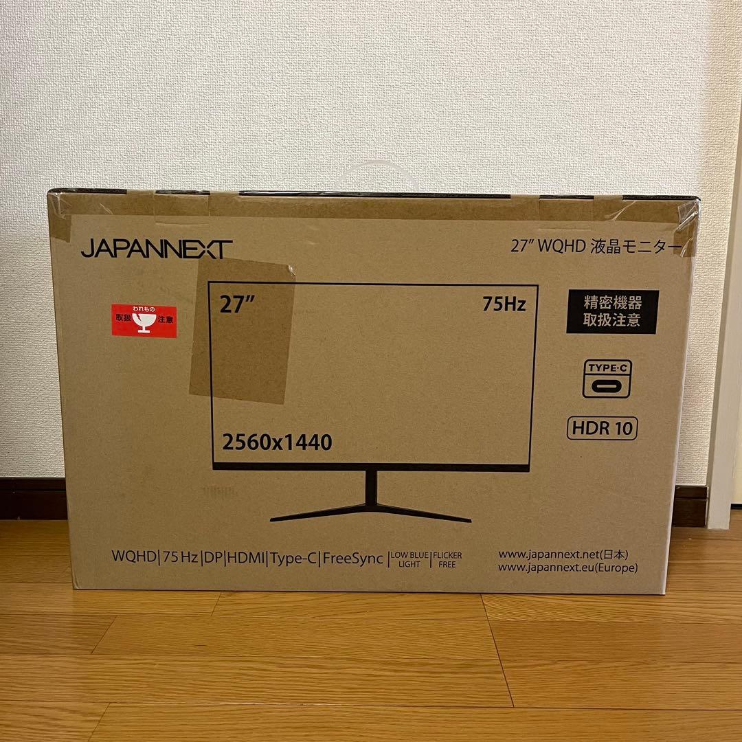 【新品】JAPANNEXT 27インチ モニター