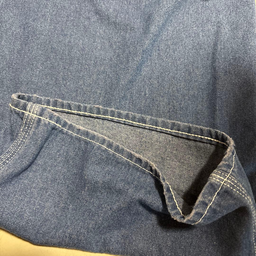 【お値下げしました】BIG MAC デニムオーバーオール　ローバック