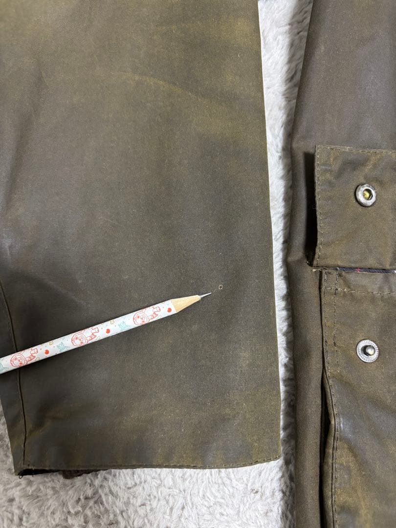 BARBOURバブアー クラッシックビデイル オイルドジャケット オリーブ 38