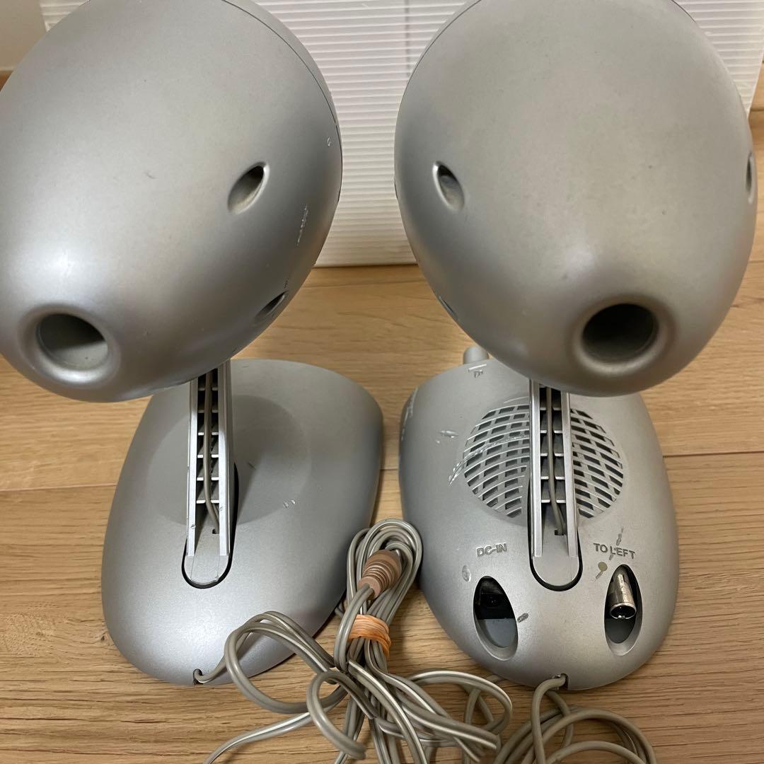 TIMEDOMAIN mini スピーカー シルバー アダプター付属