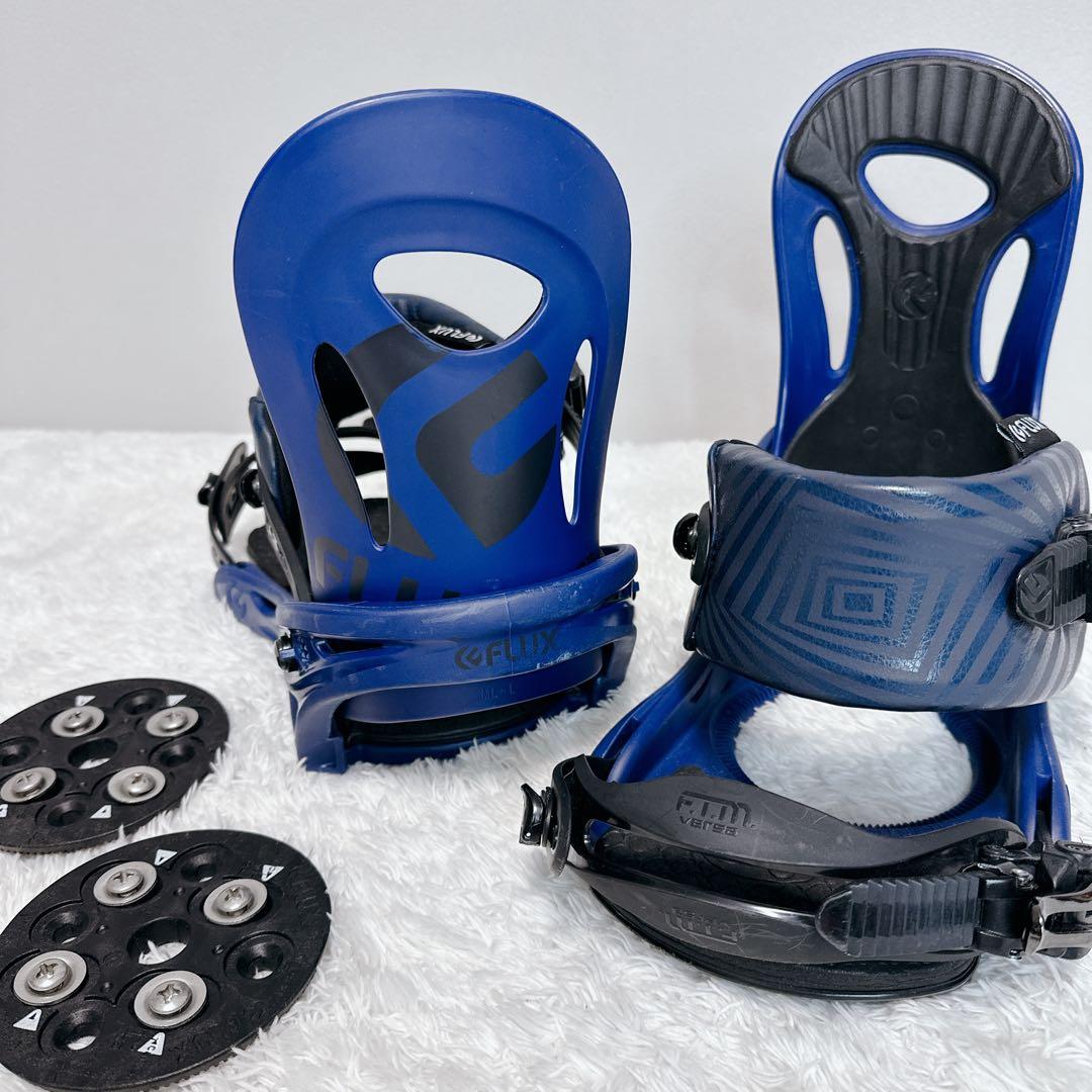 FLUX　フラックス　スノーボード　ビンディング　Mサイズ　ブルー