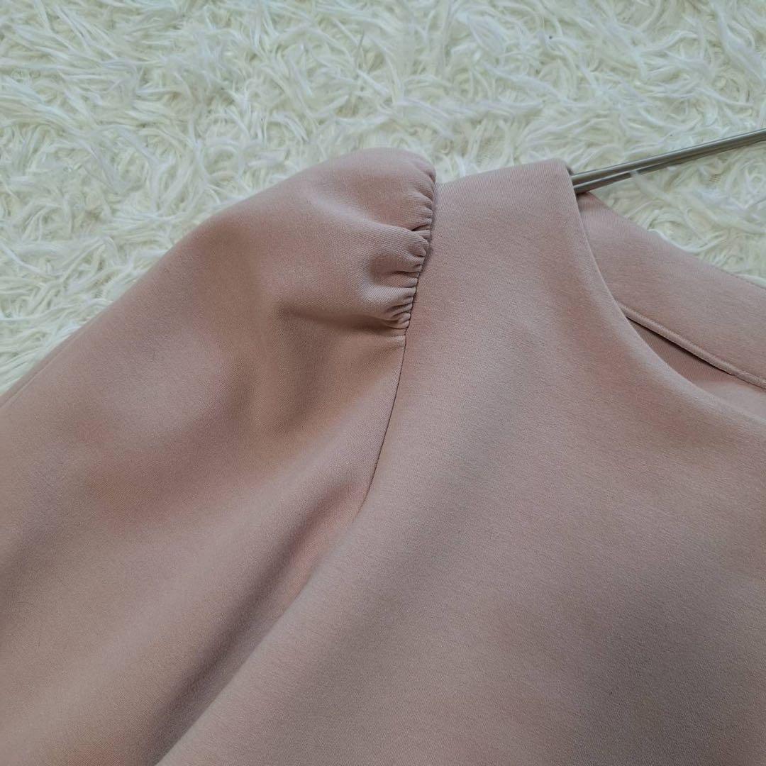 美品✨デイジーリンフォクシー 定価4万 エレガントバックフレアカットソー ピンク