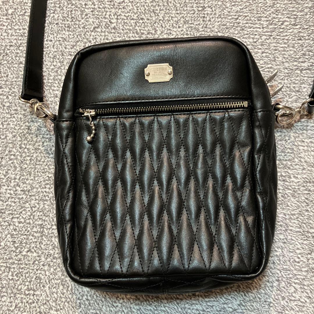 The Crimie クライミー ダイアモンドキルトレザー ショルダーバッグ