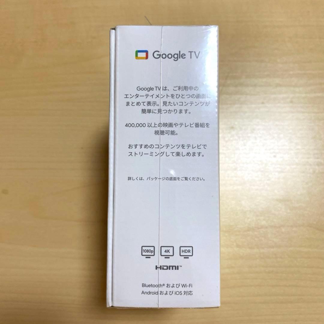 ⭐️未開封⭐️Google Chromecast with Google TV 4K