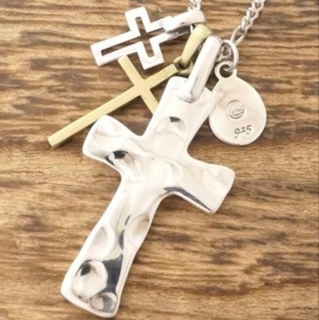 さ*た様 【美女か野獣】福山雅治さん着用 アンプジャパンクロス ネックレス シル