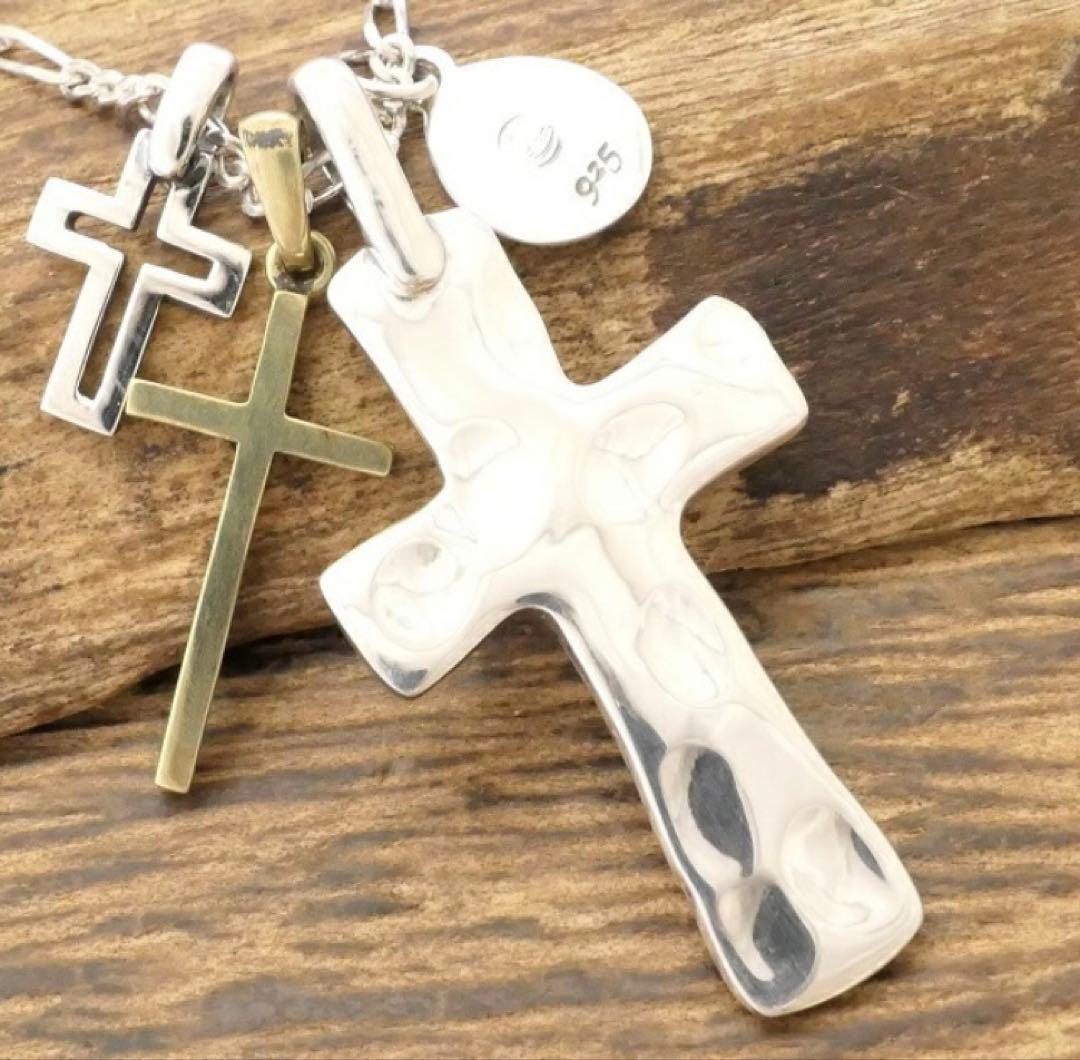 さ*た様 【美女か野獣】福山雅治さん着用 アンプジャパンクロス ネックレス シル