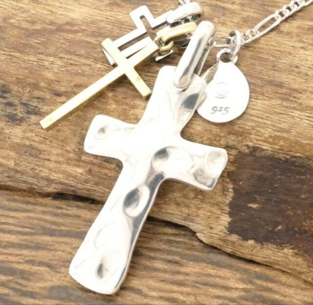 さ*た様 【美女か野獣】福山雅治さん着用 アンプジャパンクロス ネックレス シル