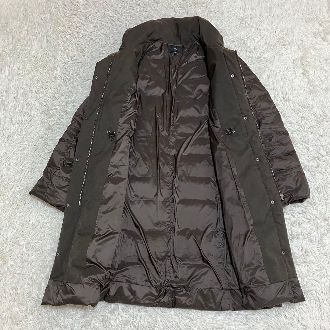 近年モデル　２３区 洗える 撥水加工 シレータフタダウンコート ３８