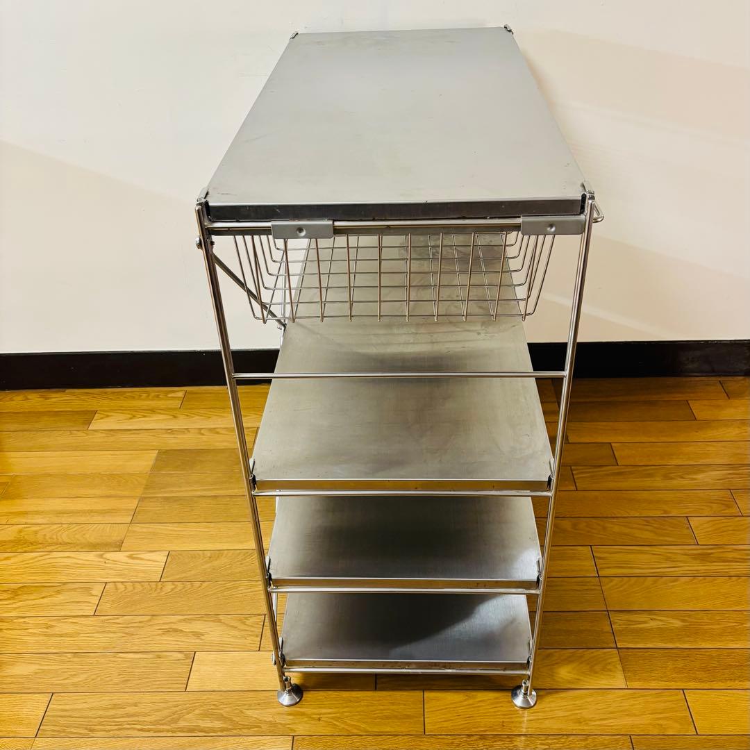 無印良品　ステンレスユニットシェルフ・ステンレス棚　送料込み