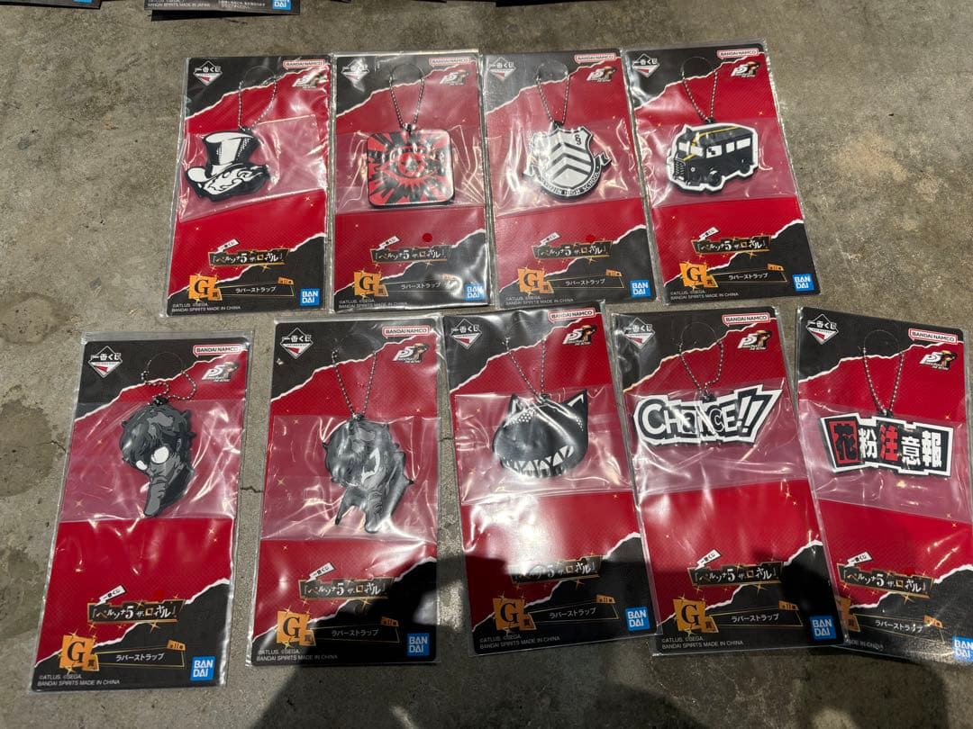 ペルソナ　一番くじ　フィギュア　アクリルスタンド　クリアファイル