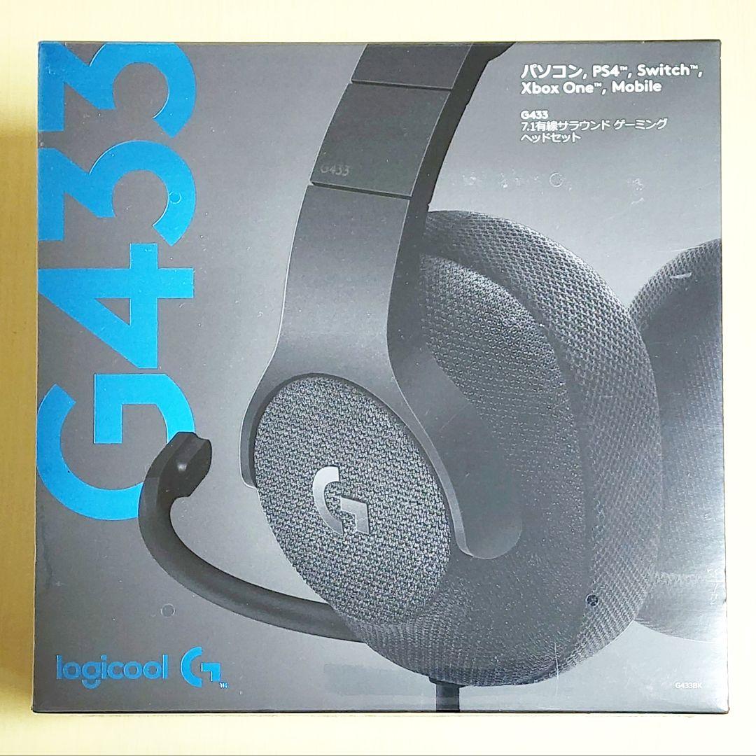 Logicool G ロジクール G ゲーミングヘッドセット G433BK