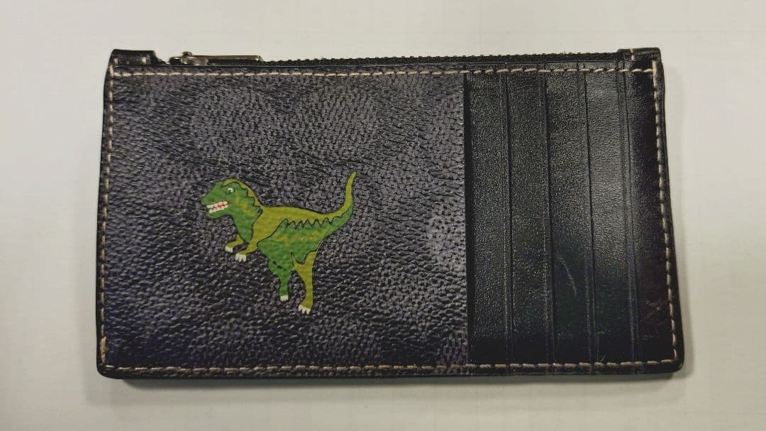 ちと様専有 COACHジップ カードケース