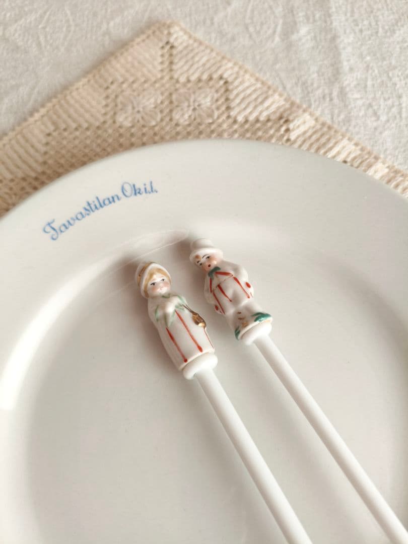 【meryukiさま】vintage spoon ❀ 女の子の マドラースプーン