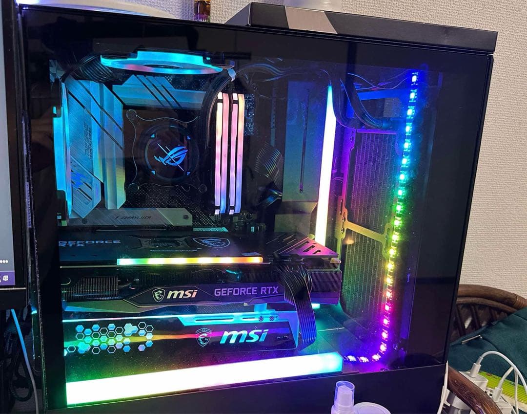 自作ゲーミングPC Core i5-12400F RTX3060 TI