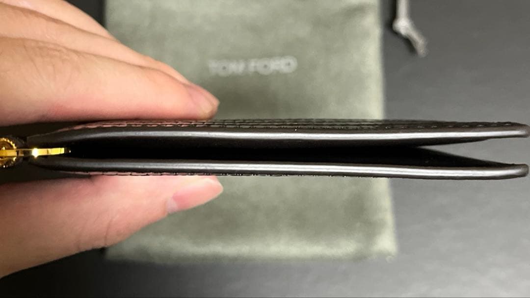 トムフォード　二つ折りマネークリップ