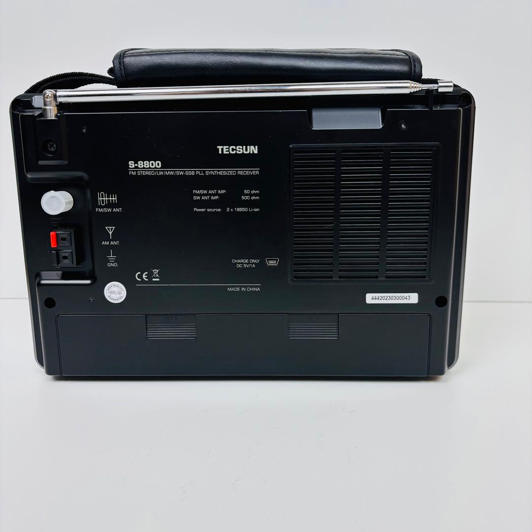 【美品】TECSUN PLL ワールドバンド　ラジオ　レシーバー　S-8800