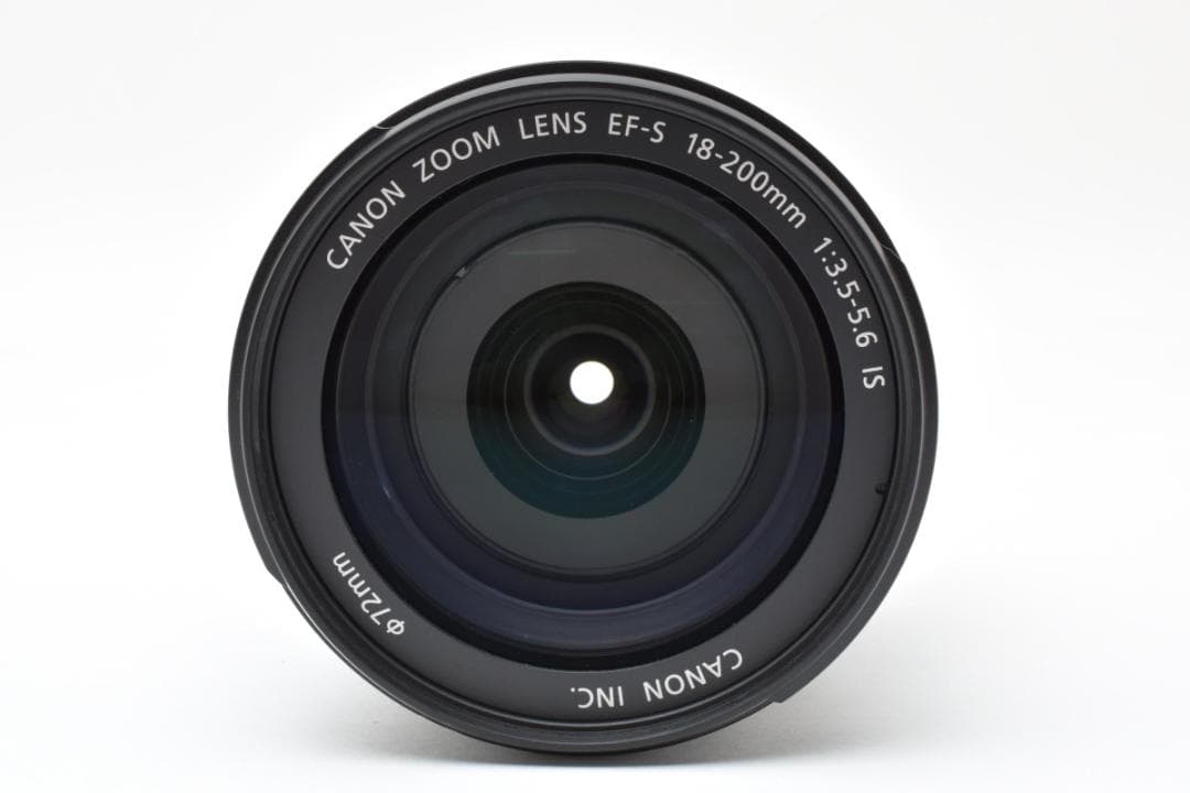 CANON キヤノン EF-S 18-200mm F3.5-5.6 IS 付属