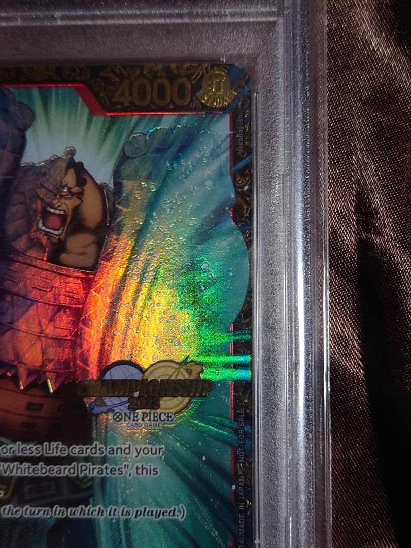 ワンピース JOZU ジョズ プロモ英語 チャンピオンシップ 海外 PSA10