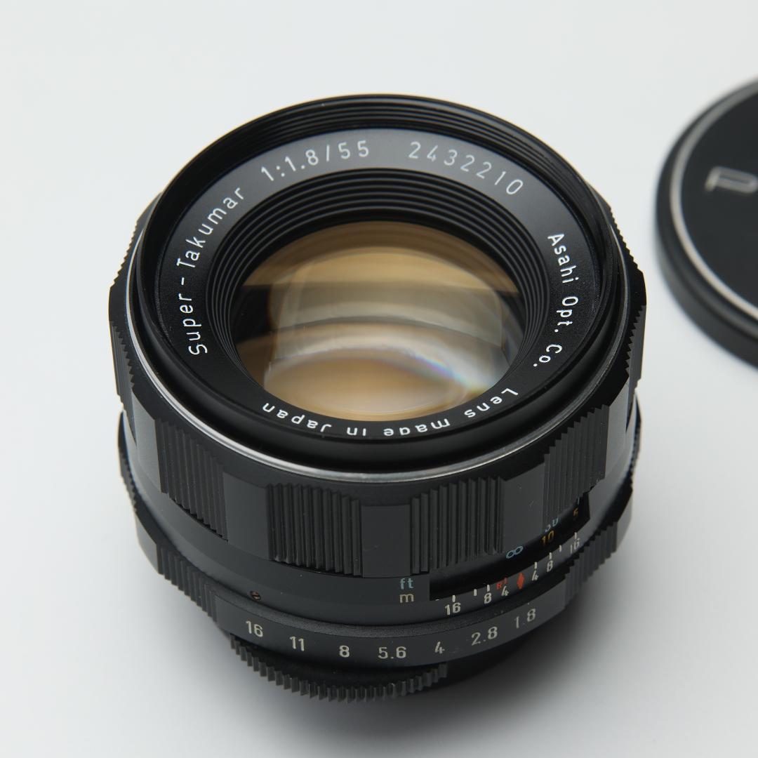 【美品】ペンタックス Super-Takumar 55mm F1.8 後期アトム