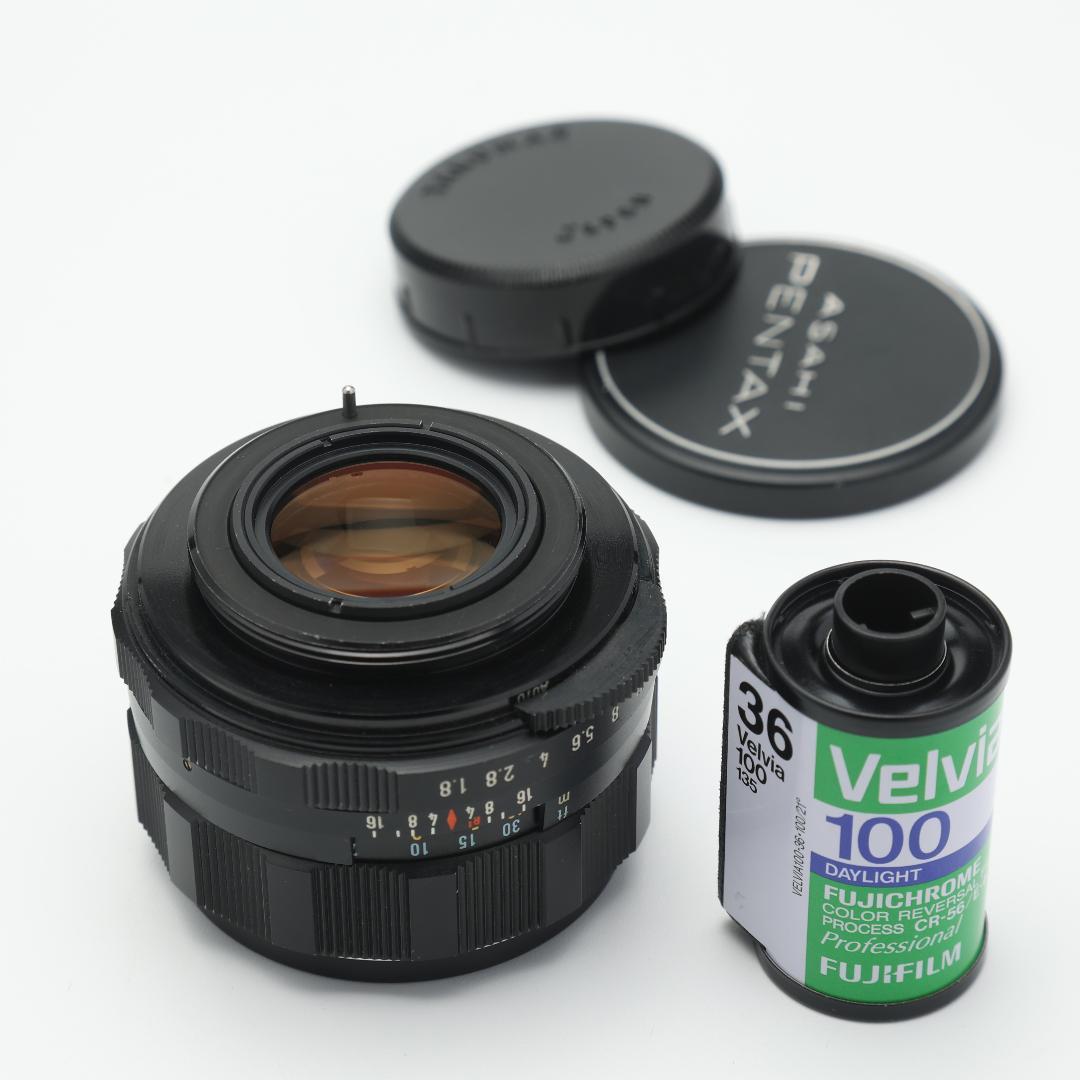 【美品】ペンタックス Super-Takumar 55mm F1.8 後期アトム