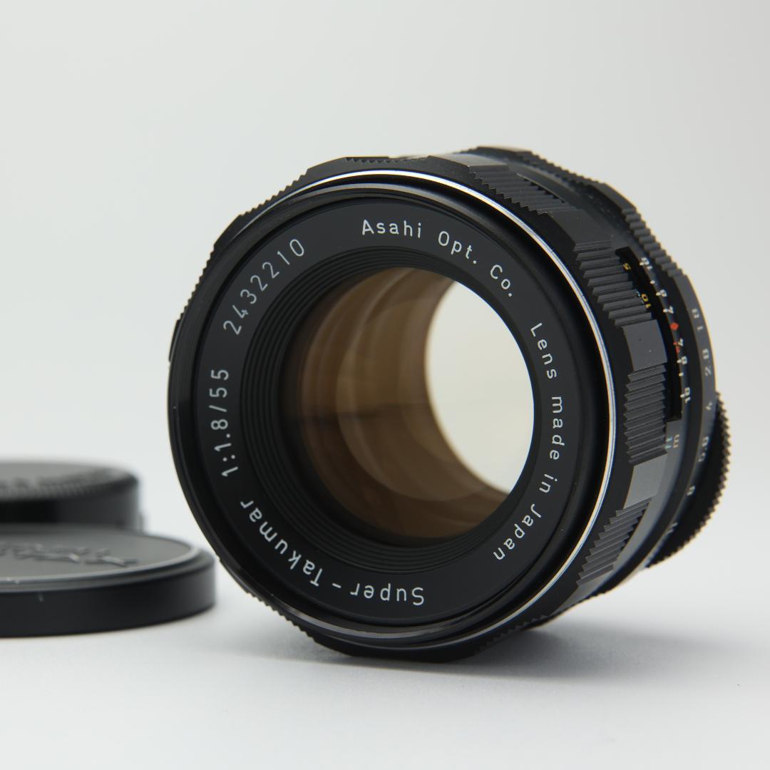 【美品】ペンタックス Super-Takumar 55mm F1.8 後期アトム