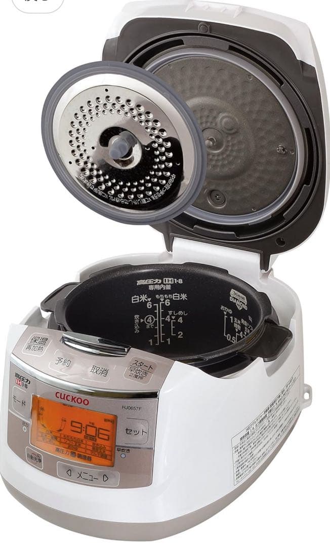 ★ クック高圧力炊飯器 Cuckoo 圧力名人 CRP-HJ0657F