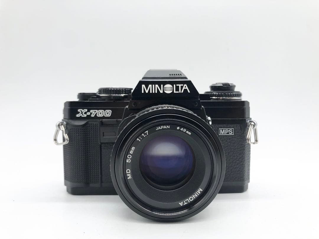 【完動品】MINOLTA X-700 + MD 50mm F1.7 動作確認済