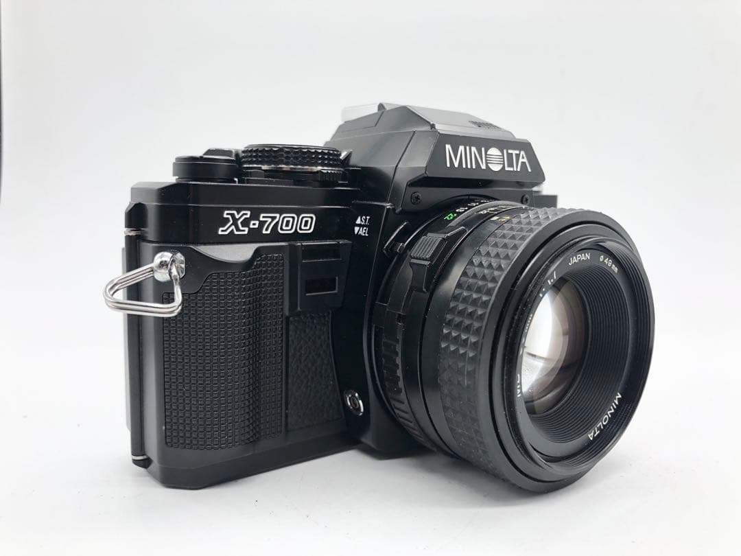 【完動品】MINOLTA X-700 + MD 50mm F1.7 動作確認済