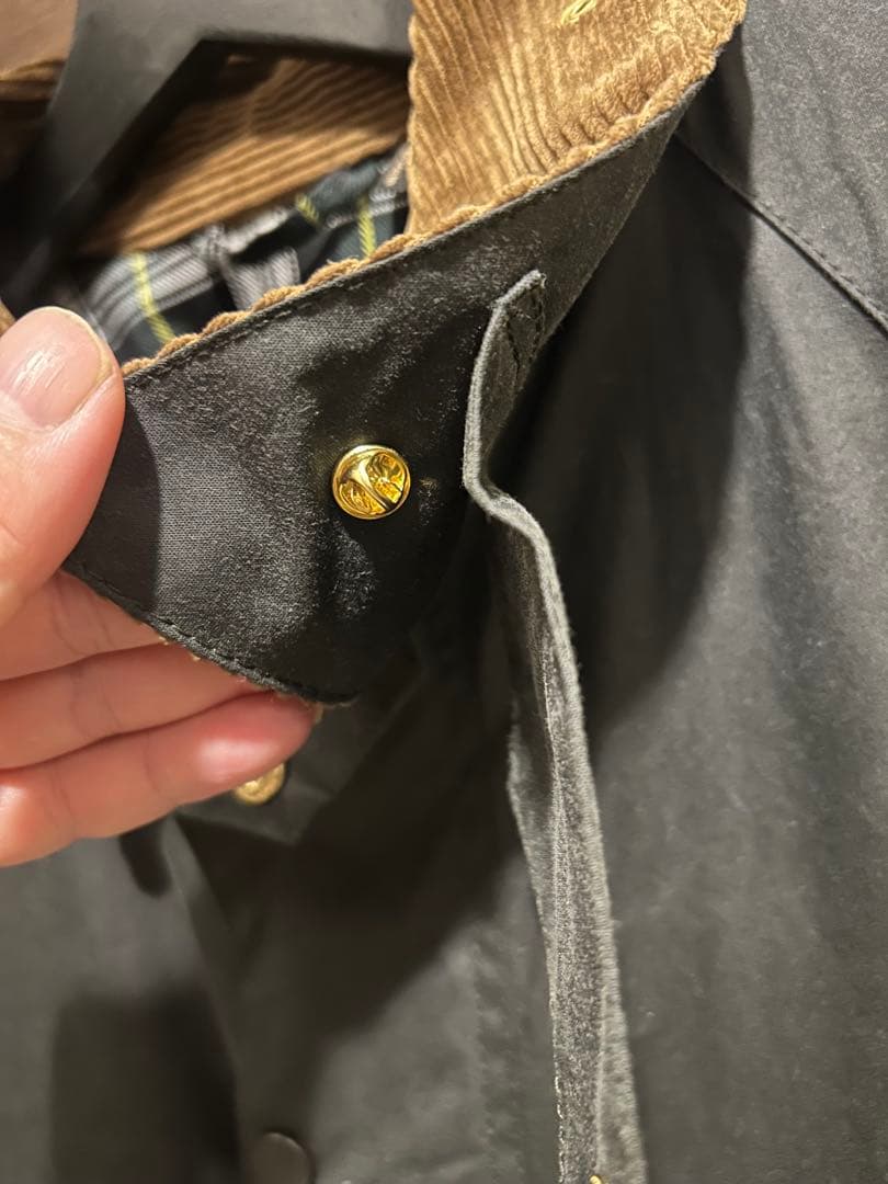 美品正規Barbour１３０周年記念モデル トランスポート　セージ size３８