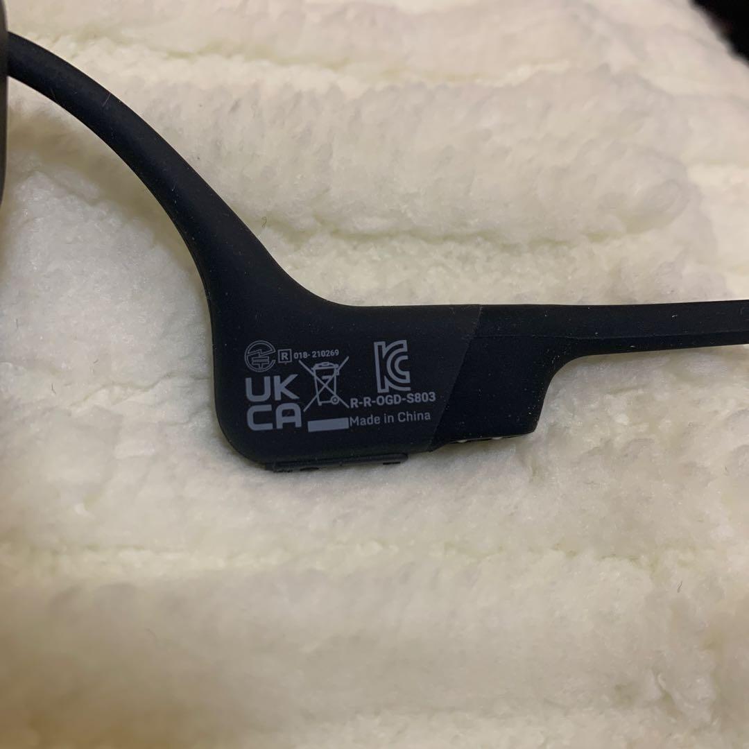 SHOKZ OPENRUN 骨伝導イヤホン S803 ブラック