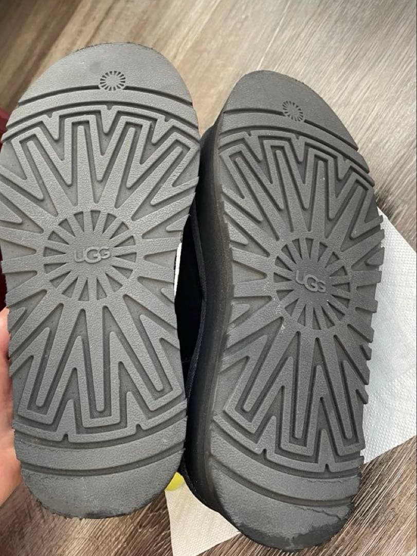 お値下げしました　UGG クラシックミニディッパー ブラック 22cm 厚底