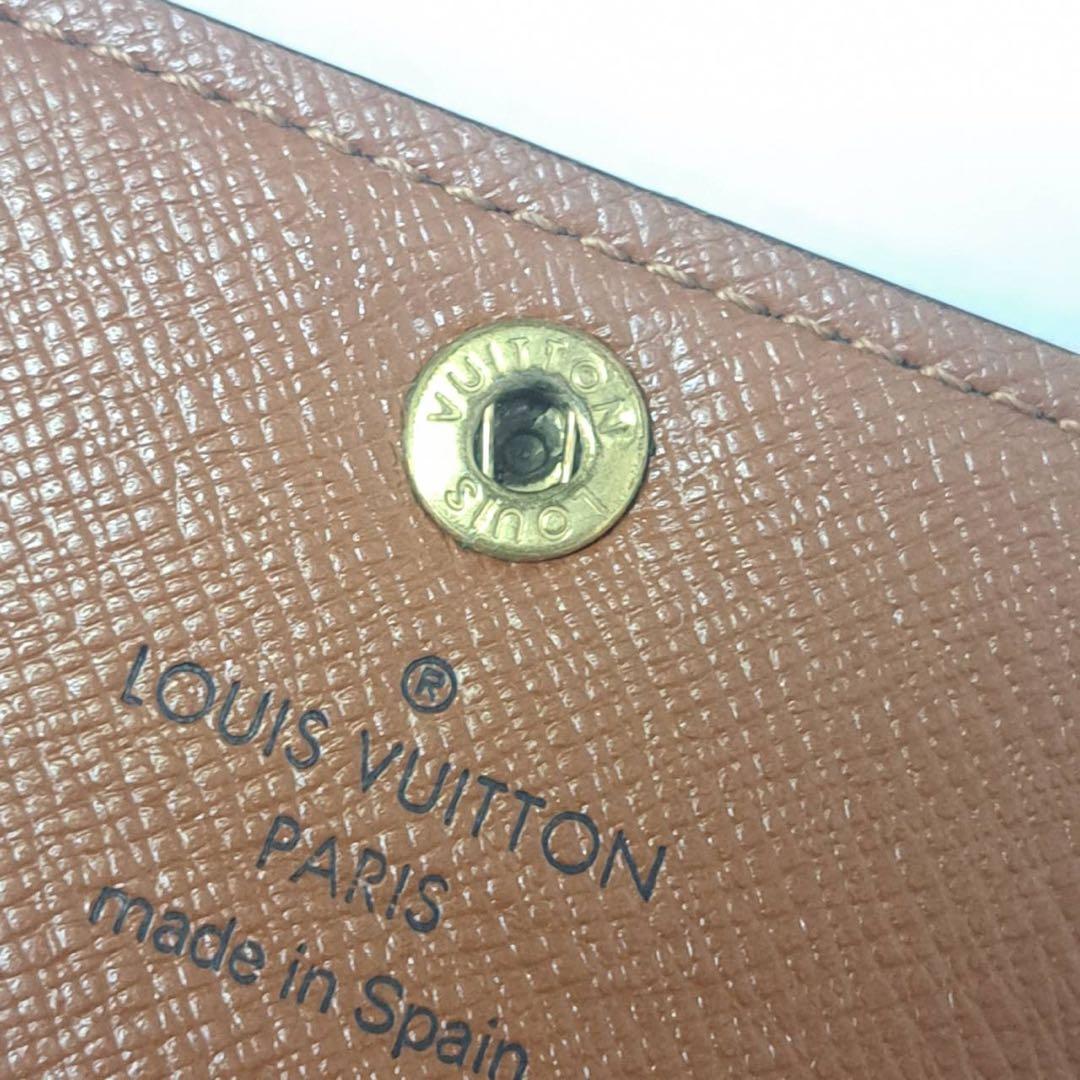 EK305 LOUIS VUITTON モノグラム　ポルトモネジップコンパクト