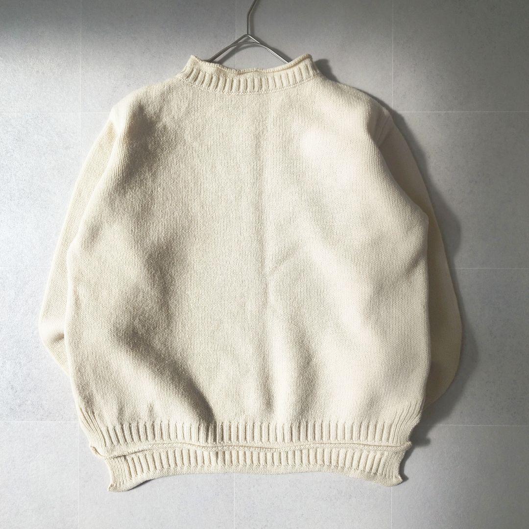 『逸品』MHL. VINTAGE MERINOウール100% オフホワイト