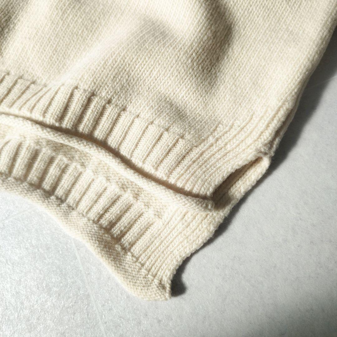 『逸品』MHL. VINTAGE MERINOウール100% オフホワイト